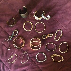 Large Collection of Bracelets from Estate